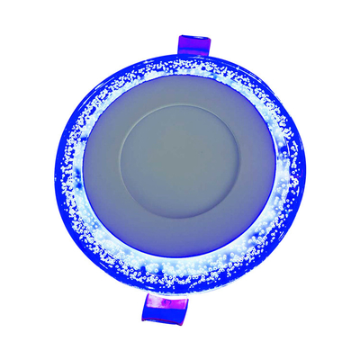 Weiße Platten 3+3W +Blue bunte Doppelt-Farbdecke ringsum geführte Inneninstrumententafel-Leuchte